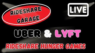 Rideshare Hunger Games  Uber Driver Lyft Driver [upl. by Ameh]