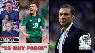 ESTALLAN Faitelson y Joserra CRITICAN triunfo de la selección mexicana de Jaime Lozano  Cronómetro [upl. by Catima]