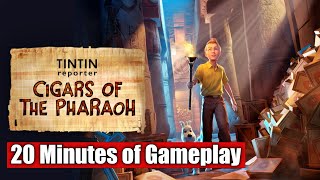 20 Minutes of Gameplay Tintin Reporter  Cigars of the Pharaoh [upl. by Udall]