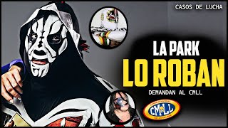 ROBAN NOMBRE a LA PARK  MASCARA SAGRADA ESTAFADO  PIRATA MORGAN ENOJADO con CMLL [upl. by Etnwahs]