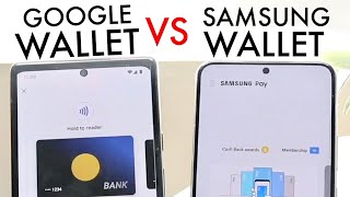 Google Wallet Vs Samsung Wallet Which Is Better Comparison [upl. by Ahsaelat]