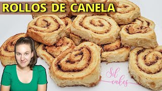 Rollos de Canela Receta Fácil y Rápida 🥐 Roles de Canela  Cinnamon Rolls [upl. by Spiers931]