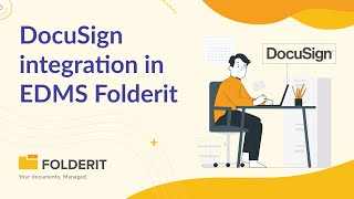 DocuSign integration in EDMS Folderit [upl. by Eugenle673]