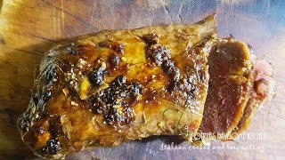 VEGAN CRISPY DUCK MEAT  Connies RAWsome kitchen SEITAN spicy ginger sauce bonus [upl. by Audrit]