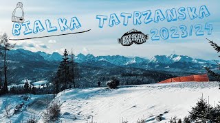 Białka Tatrzańska 202324  Poland  snowboard ski Kotelnica Białczańska [upl. by Zeiler]