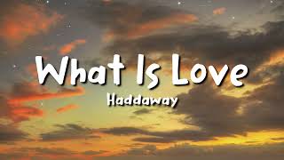 Haddaway  What Is Love lyrics [upl. by Nrubloc]