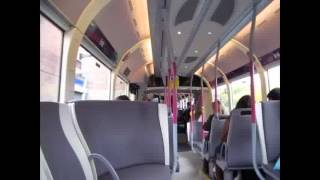 First West Yorkshire refurbished Wright StreetCar 19008 YK06 ATZ part 1 [upl. by Enortna]