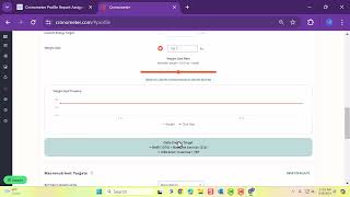 Cronometer new version profile and targets instructions [upl. by Hollis]