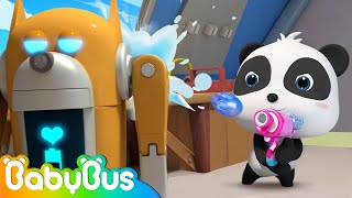 Kiki and the Robot Dog  Kiki and Miumiu  Kids Cartoon  Animation for Kids  BabyBus [upl. by Atalante]