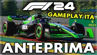 🚨ESCLUSIVO🚨PRIMO GAMEPLAY F1 24 UFFICIALE ITALIANO 😱  PRIME IMPRESSIONI HANDLING GRAFICA [upl. by Clo888]