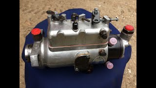 Massey Ferguson 35  MF 35  tractor CAV injection pump renovation [upl. by Gretna]