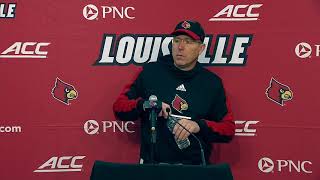 Scott Satterfield Kentucky PostGame 11272021 [upl. by Eecyal8]