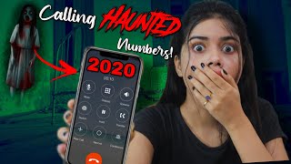 Calling HAUNTED Numbers You Should Never Call at midnight call received  Horror Series [upl. by Hayila]