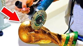 Whats inside The World Cup Trophy [upl. by Mou]