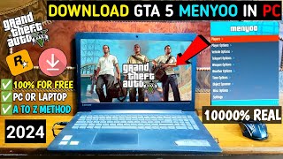 How to Install MENYOO TRAINER in GTA 5 LATEST VERSION 2024  GTA 5 Mods 2024 [upl. by Adliwa933]