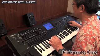 YAMAHA MOTIF XF Demo 23 Performances [upl. by Oetam]