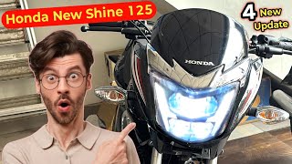 Finally Honda Shine 125 20 New Model Launched 🥰 4 new update 🤫  honda shine 125 new model 2024 [upl. by Aekahs]