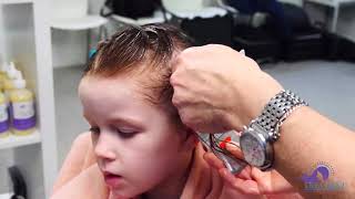 Lice Treatment CombOut for Long Hair [upl. by Ayotas349]