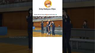 Tanaka with his future wife 😍 and with others 👽 anime haikyuu tanaka animeclips [upl. by Jo Ann]