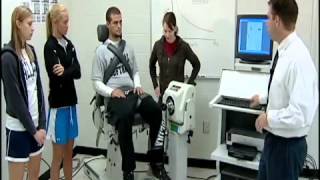 Isokinetic muscle testing using the Biodex System 4 [upl. by Edwine]