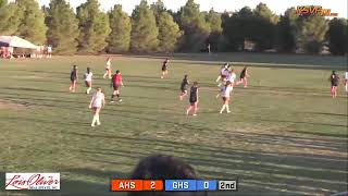 Lois Oliver Real Estate Presents AHS Girls Soccer  Goddard [upl. by Yeldahc]