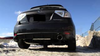 08 Impreza 25i OBX Catback Exhaust [upl. by Philomena599]