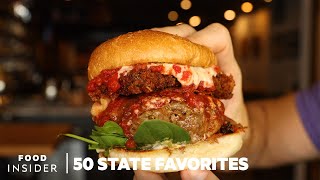 The Best Burger In Every State  50 State Favorites [upl. by Eelarat]