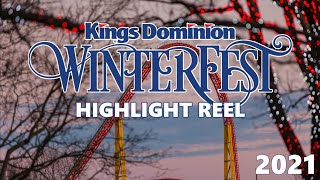 Kings Dominion Winterfest  Highlight Reel 2021 [upl. by Ahsem]