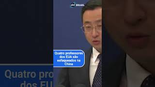 Quatro professores dos EUA são esfaqueados na China [upl. by Padriac868]