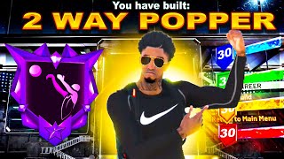 NEW BEST 2 WAY POPPER BUILD 2K24 BEST STRETCH BUILD 2K24BEST CENTER BUILD 2K24 [upl. by Bergquist]