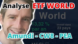 Analyse  Amundi ETF World CW8  PEA [upl. by Sakram]