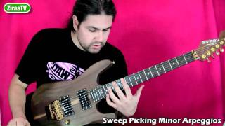 Sweep Picking Minor Arpeggios the easy way  Lick of the Week 98 [upl. by Feola855]