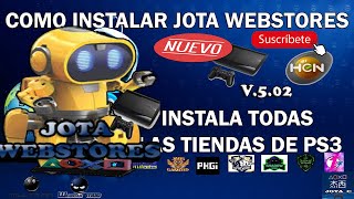 NUEVA ACTUALIZACION DE LA JOTA WEB STORES 502 [upl. by Araeit]