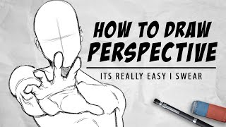 How to draw FORESHORTENING  Perspective Tutorial  Drawlikeasir [upl. by Adin]