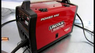 Review of Power Mig 180c Welder by Lincoln Electric [upl. by Frendel141]