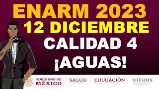 ALERTA MAXIMA 12 DE DICIEMBRE ENARM 2023 SELECCION DE ESPECIALIDAD [upl. by Aehcsrop70]