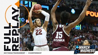 South Carolina vs Mississippi State 2017 NCAA womens national championship  FULL REPLAY [upl. by Eliezer378]