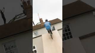 JUMPING OVER MY HOUSE FPV [upl. by Esinehc]