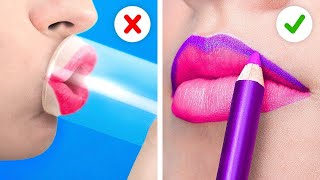 DIY BEAUTY HACKS AND GIRLY TRICKS  Cool Ideas For Smart Beauty Gadgets By 123 GO Like [upl. by Pooi201]