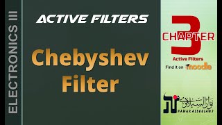 Active Filters Chebyshev Filter [upl. by Kendal502]