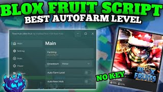 TBAO HUB Roblox Script  New Blox Fruits Script Update Best Auto Farm Level [upl. by Acino]