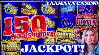 🛑 150 WILDS JACKPOT EL BONOS MAXIMO EN JEWELS COLLECTION VAULT SLOT MACHINE [upl. by Neelrihs]