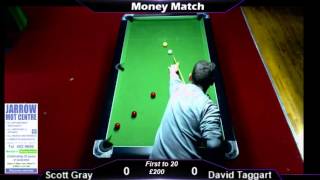 Wardles Pool Scott Gray v David Taggart [upl. by Daitzman]