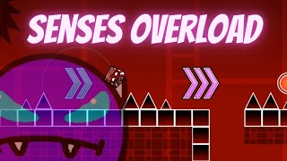 Geometry Dash Layout quotSenses OverLoadquot by Me Teminite  Senses Overload [upl. by Lahcsap]