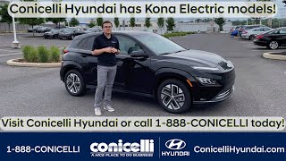 New 2023 Hyundai KONA Electric Power Range and More at Conicelli Hyundai [upl. by Newnorb466]