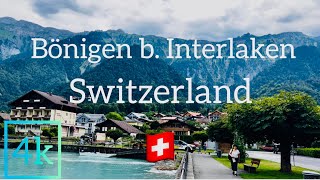 Bönigen b Interlaken Switzerland 🇨🇭 4K [upl. by Staw]