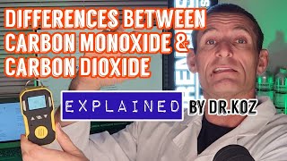 ⚠️TOXIC GAS⚠️ Differences between Carbon Monoxide and Carbon Dioxide [upl. by Gimble]