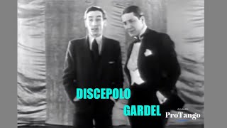 JUNTOS  Carlos Gardel y Enrique Santos Discépolo  canta Yira Yira Tango [upl. by Nnyrb]