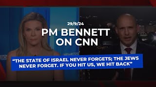 PM Bennett “The State of Israel never forgets The Jews never forget If you hit us we hit back” [upl. by Nilreb]