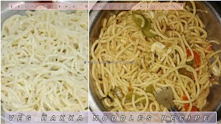 Veg Hakka Noodles Recipe  Noodles Recipe  How To Make Veg Hakka Noddles  Yumfoodcooking09 [upl. by Elrebma]